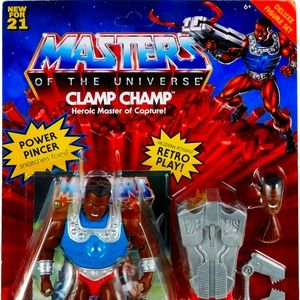 BINB Masters Of The Universe Origins Deluxe Clamp Champ - Retro He-Man 2020